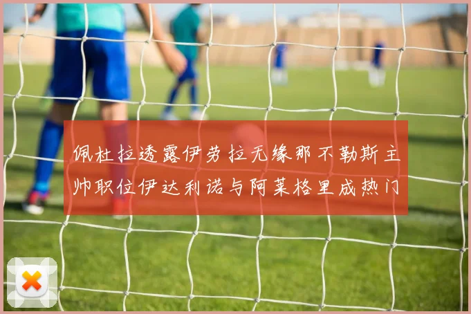 佩杜拉透露伊劳拉无缘那不勒斯主帅职位伊达利诺与阿莱格里成热门候选人